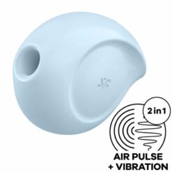 Comprar SATISFYER - SUGAR RUSH ESTIMULADOR Y VIBRADOR AZUL al mejor precio - Envíos Discretos