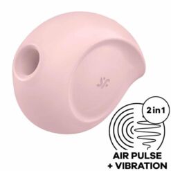 Comprar SATISFYER - SUGAR RUSH ESTIMULADOR Y VIBRADOR ROSA al mejor precio - Envíos Discretos