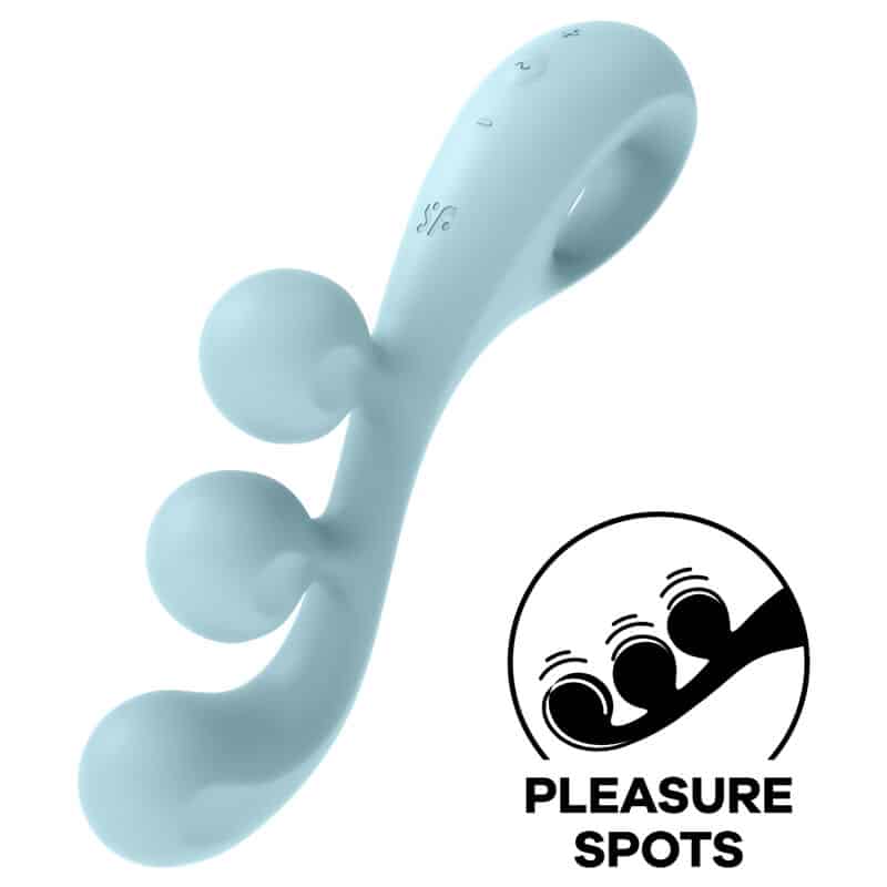 SATISFYER - TRI BALL 2 MULTI VIBRADOR AZUL - piKanteo | Despierta tu lado más piKante Comprar SATISFYER - TRI BALL 2 MULTI VIBRADOR AZUL al mejor precio - Envíos Discretos