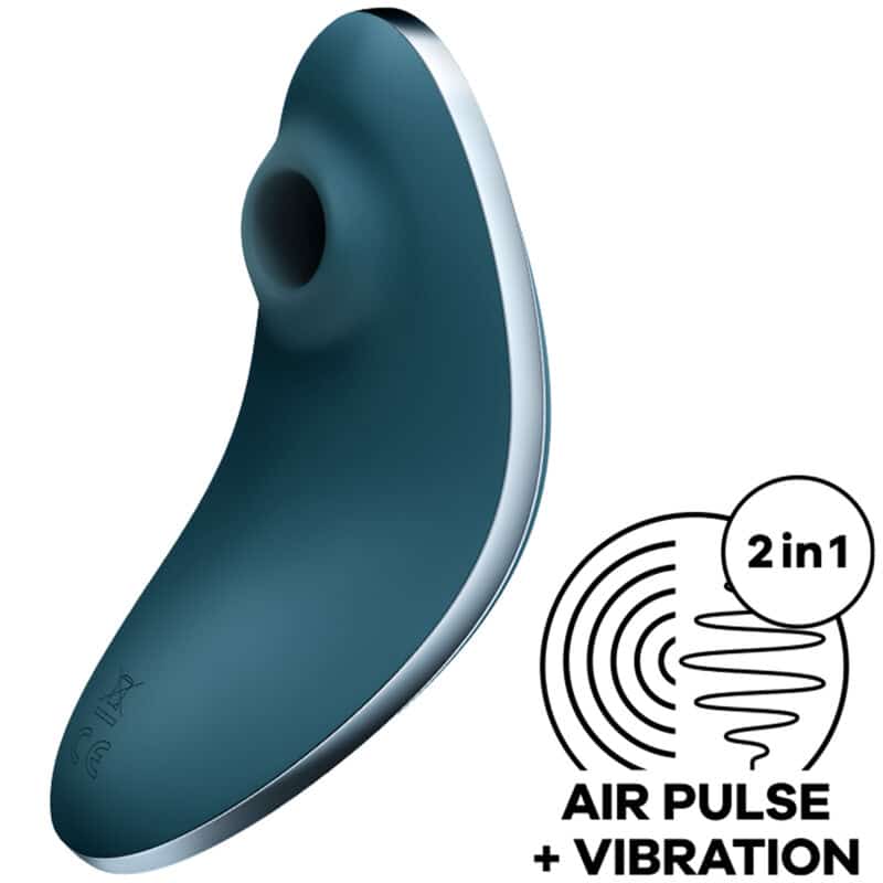 SATISFYER - VULVA LOVER 1 ESTIMULADOR Y VIBRADOR AZUL - piKanteo | Despierta tu lado más piKante Comprar SATISFYER - VULVA LOVER 1 ESTIMULADOR Y VIBRADOR AZUL al mejor precio - Envíos Discretos