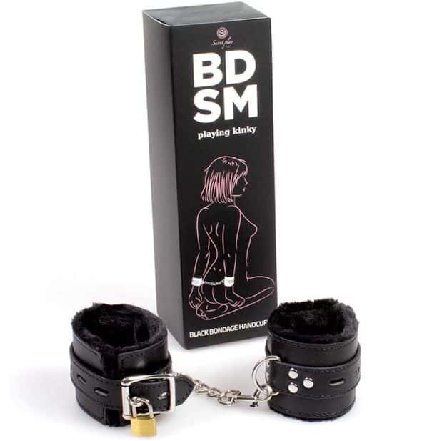 SECRETPLAY - ESPOSAS NEGRAS BDSM COLLECTION - piKanteo | Despierta tu lado más piKante Comprar SECRETPLAY - ESPOSAS NEGRAS BDSM COLLECTION al mejor precio - Envíos Discretos