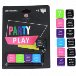 Comprar SECRETPLAY - JUEGO PARTY PLAY 5 DADOS (ES/PT/EN/FR) al mejor precio - Envíos Discretos