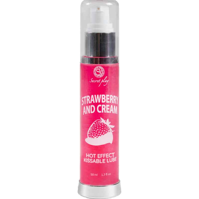 SECRETPLAY - LUBRICANTE 2-1 EFECTO CALOR FRESA&NATA 50 ML - piKanteo | Despierta tu lado más piKante Comprar SECRETPLAY - LUBRICANTE 2-1 EFECTO CALOR FRESA&NATA 50 ML al mejor precio - Envíos Discretos