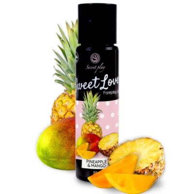 SECRETPLAY – MANGO & PINEAPPLE GEL SWEET LOVE 60 ML