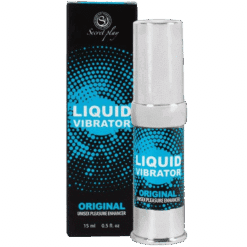 Comprar SECRETPLAY - VIBRADOR LIQUIDO ESTIMULADOR UNISEX 15 ML. al mejor precio - Envíos Discretos