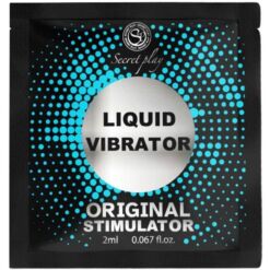 Comprar SECRETPLAY - VIBRADOR LIQUIDO ESTIMULADOR UNISEX 2 ML al mejor precio - Envíos Discretos