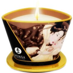Comprar SHUNGA - MINI CARESS BY CANDELIGHT VELA MASAJE CHOCOLATE 170 ML al mejor precio - Envíos Discretos