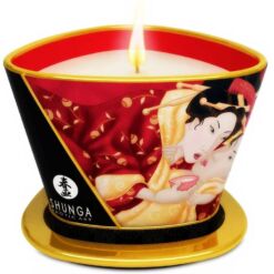 Comprar SHUNGA - MINI CARESS BY CANDELIGHT VELA MASAJE FRESAS Y CAVA 170 ML al mejor precio - Envíos Discretos