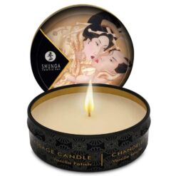 Comprar SHUNGA - MINI CARESS BY CANDELIGHT VELA MASAJE VAINILLA 30 ML al mejor precio - Envíos Discretos