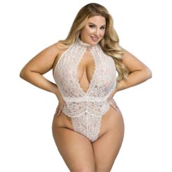 Comprar SUBBLIME - 953867 BODY DE ENCAJE BLANCO L/XL al mejor precio - Envíos Discretos