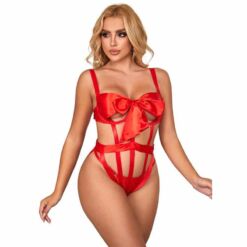 Comprar SUBBLIME - 954475 BODY SEXY CALADO CON LAZO ROJO L/XL al mejor precio - Envíos Discretos