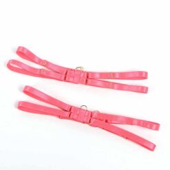 Comprar SUBBLIME - 955298 SET SUJETADOR CON COLLAR Y DETALLES PARA PIERNAS ROSA FLUORESCENTE S/M al mejor precio - Envíos Discretos