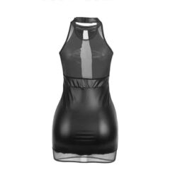 Comprar SUBBLIME - 955472 VESTIDO CUELLO HALTER CON TRANSPARENCIAS NEGRO S/M al mejor precio - Envíos Discretos