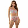 Comprar SUBBLIME - 957650 CONJUNTO SUJETADOR Y LIGUERO CON BORDADOS DE FLORES ROSAS L/XL al mejor precio - Envíos Discretos