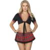 Comprar SUBBLIME - DISFRAZ DE COLEGIALA SEXY CON TOP S/M al mejor precio - Envíos Discretos