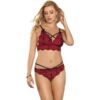 Comprar SUBBLIME - SET DOS PIEZAS TOP Y PANTIES ENCAJE S/M al mejor precio - Envíos Discretos