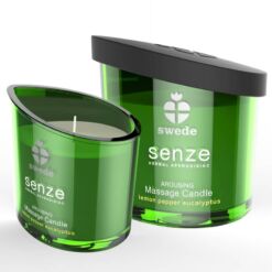 Comprar SWEDE - SENZE AROUSING VELA MASAJE - LIMÓN, PIMIENTA, EUCALIPTO al mejor precio - Envíos Discretos