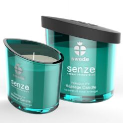 Comprar SWEDE - SENZE TRANQUILITY VELA MASAJE - HIERBABUENA, ROSA, NARANJA al mejor precio - Envíos Discretos