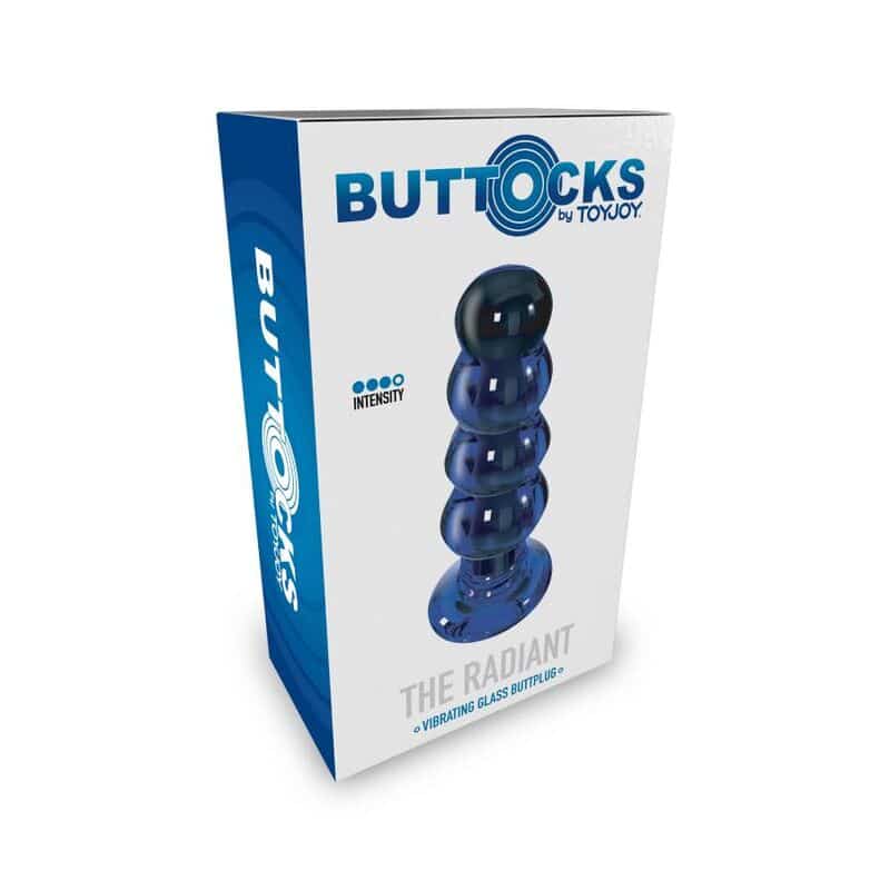 TOYJOY - BUTTOCKS THE RADIANT GLASS BUTTPLUG - piKanteo | Despierta tu lado más piKante Comprar TOYJOY - BUTTOCKS THE RADIANT GLASS BUTTPLUG al mejor precio - Envíos Discretos