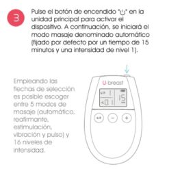 Comprar 500 COSMETICS - U BREAST AUMENTO PECHOS ELECTROESTIMULACIÓN al mejor precio - Envíos Discretos