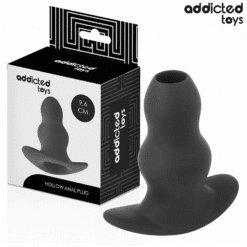 Comprar ADDICTED TOYS - PLUG ANAL HUECO SILICONA TALLA M 9,6 CM al mejor precio - Envíos Discretos