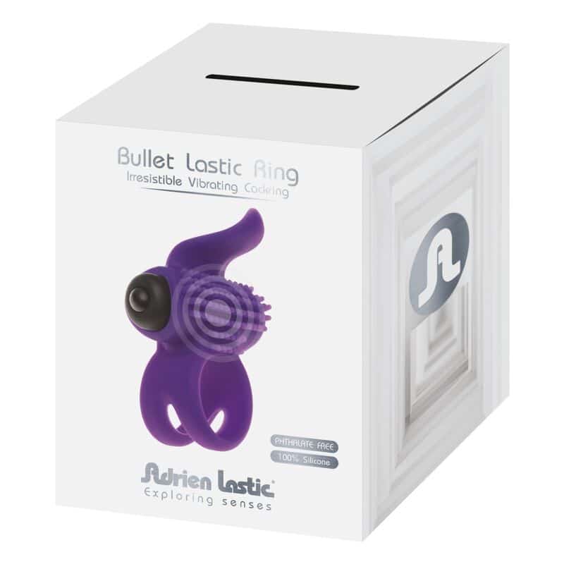 ADRIEN LASTIC - BULLET LASTIC RING ANILLO VIBRADOR VIOLETA - piKanteo | Despierta tu lado más piKante Comprar ADRIEN LASTIC - BULLET LASTIC RING ANILLO VIBRADOR VIOLETA al mejor precio - Envíos Discretos