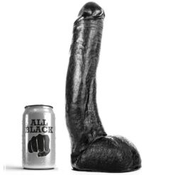 Comprar ALL BLACK - DONG 29 CM CURVADO al mejor precio - Envíos Discretos