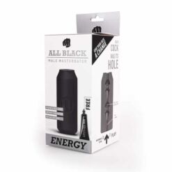 Comprar ALL BLACK - MASTURBADOR ENERGY al mejor precio - Envíos Discretos