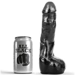 Comprar ALL BLACK - PENE REALÍSTICO ANAL 20 CM al mejor precio - Envíos Discretos