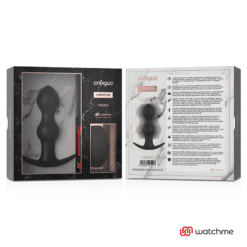 Comprar ANBIGUO - WATCHME CONTROL REMOTO PLUG VIBRADOR ANAL TIBERIO al mejor precio - Envíos Discretos