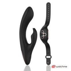 Comprar ANNE'S DESIRE - RABBIT CONTROL REMOTO TECNOLOGÍA WATCHME NEGRO/GOLD al mejor precio - Envíos Discretos