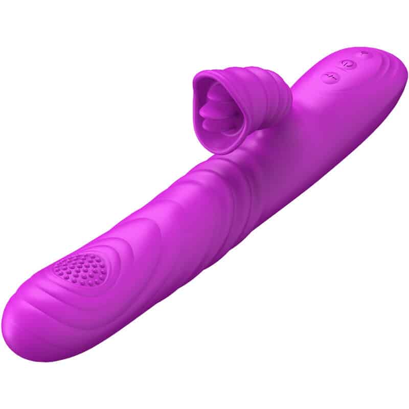 ARMONY - ANGELIA VIBRADOR MULTIFUNCION CON LENGUA ESTIMULADORA EFECTO CALOR VIOLETA - piKanteo | Despierta tu lado más piKante Comprar ARMONY - ANGELIA VIBRADOR MULTIFUNCION CON LENGUA ESTIMULADORA EFECTO CALOR VIOLETA al mejor precio - Envíos Discretos