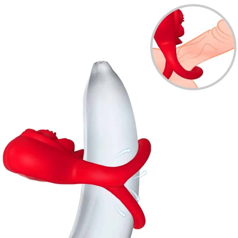 ARMONY - ANILLO VIBRADOR CORAZÓN ROJO - piKanteo | Despierta tu lado más piKante Comprar ARMONY - ANILLO VIBRADOR CORAZÓN ROJO al mejor precio - Envíos Discretos