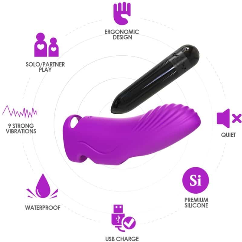 ARMONY - AURORA VIBRADOR DEDAL FUCSIA - piKanteo | Despierta tu lado más piKante Comprar ARMONY - AURORA VIBRADOR DEDAL FUCSIA al mejor precio - Envíos Discretos