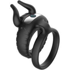 Comprar ARMONY - BULL'S PASION ANILLO VIBRADOR 10 VELOCIDADES NEGRO al mejor precio - Envíos Discretos