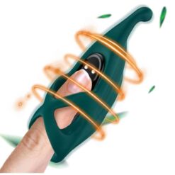 Comprar ARMONY - DEDAL ESTIMULADOR & VIBRADOR VERDE al mejor precio - Envíos Discretos