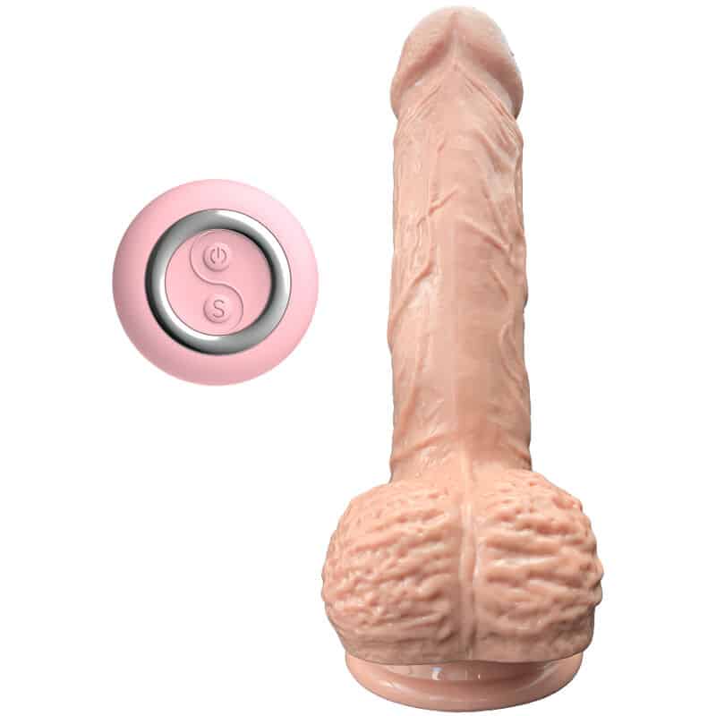 ARMONY - DILDO REALÍSTICO VIBRADOR & THRUSTING CON LENGUA ESTIMULADOR 19 CM - piKanteo | Despierta tu lado más piKante Comprar ARMONY - DILDO REALÍSTICO VIBRADOR & THRUSTING CON LENGUA ESTIMULADOR 19 CM al mejor precio - Envíos Discretos