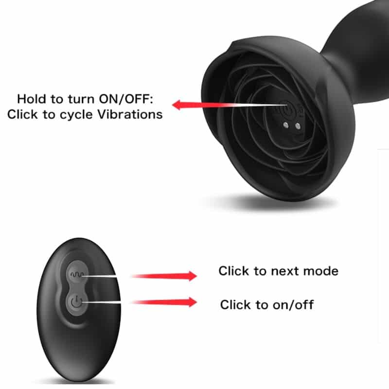 ARMONY - EXTREME A BLOOM ROSA VIBRADOR & PLUG ANAL CONTROL REMOTO NEGRO - piKanteo | Despierta tu lado más piKante Comprar ARMONY - EXTREME A BLOOM ROSA VIBRADOR & PLUG ANAL CONTROL REMOTO NEGRO al mejor precio - Envíos Discretos