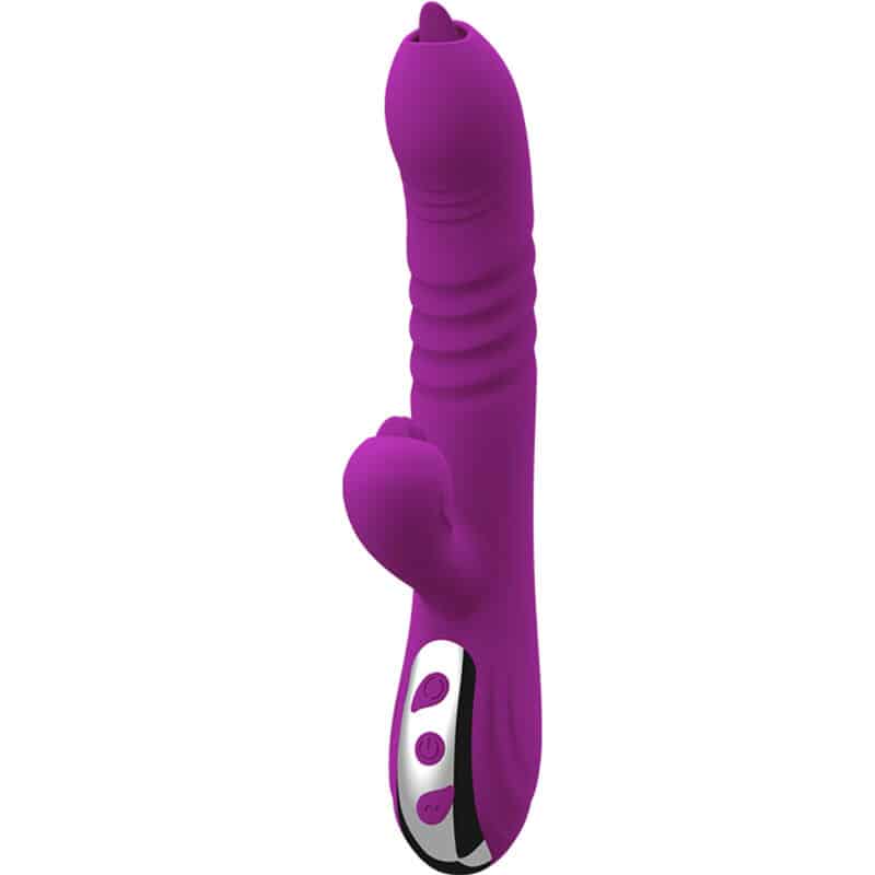 ARMONY - FAIRY VIBRADOR MULTIFUNCION DOBLE LENGUA EFECTO CALOR VIOLETA - piKanteo | Despierta tu lado más piKante Comprar ARMONY - FAIRY VIBRADOR MULTIFUNCION DOBLE LENGUA EFECTO CALOR VIOLETA al mejor precio - Envíos Discretos