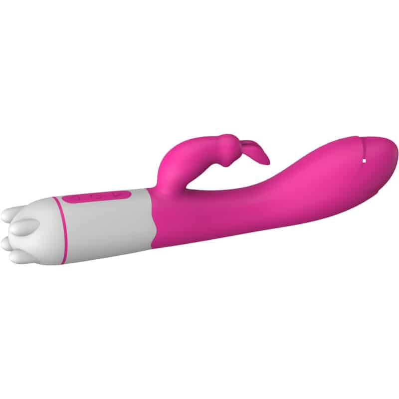 ARMONY - HAPPY VIBRADOR & ESTIMULADOR RABBIT FUCSIA - piKanteo | Despierta tu lado más piKante Comprar ARMONY - HAPPY VIBRADOR & ESTIMULADOR RABBIT FUCSIA al mejor precio - Envíos Discretos