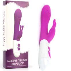 Comprar ARMONY - HAPPY VIBRADOR & ESTIMULADOR RABBIT VIOLETA al mejor precio - Envíos Discretos