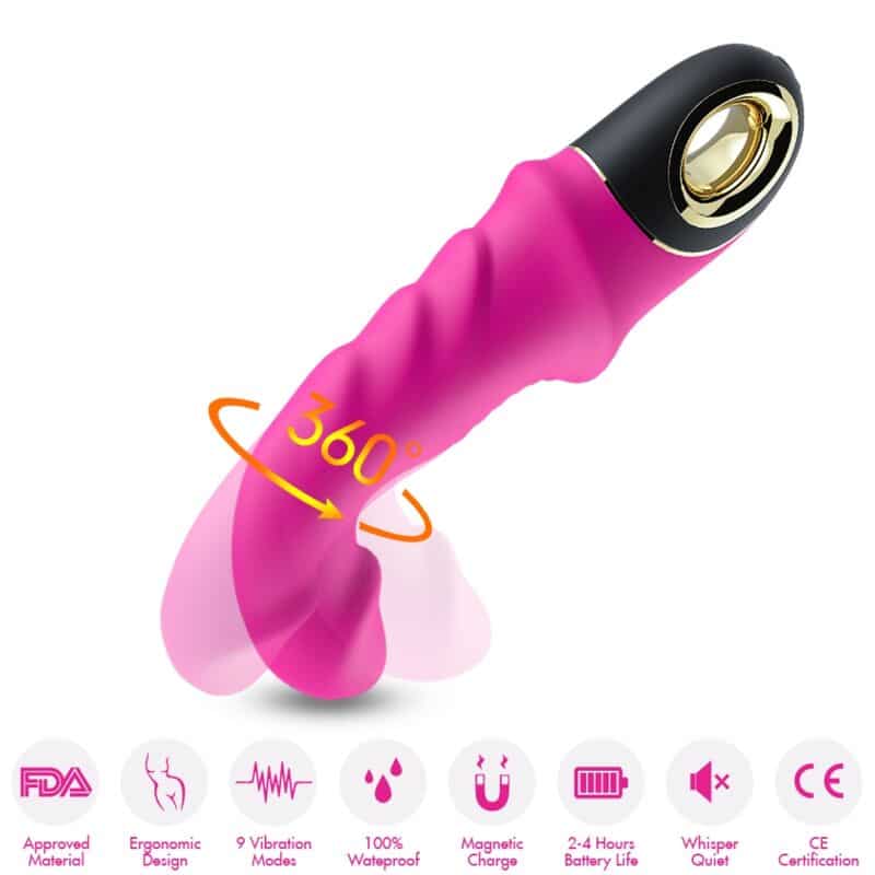ARMONY - JOYBLADE DILDO VIBRADOR ROTADOR FUCSIA - piKanteo | Despierta tu lado más piKante Comprar ARMONY - JOYBLADE DILDO VIBRADOR ROTADOR FUCSIA al mejor precio - Envíos Discretos