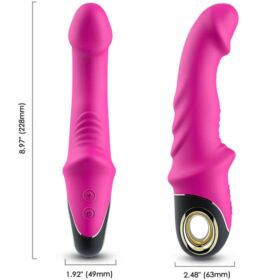 Comprar ARMONY - JOYBLADE DILDO VIBRADOR ROTADOR FUCSIA al mejor precio - Envíos Discretos