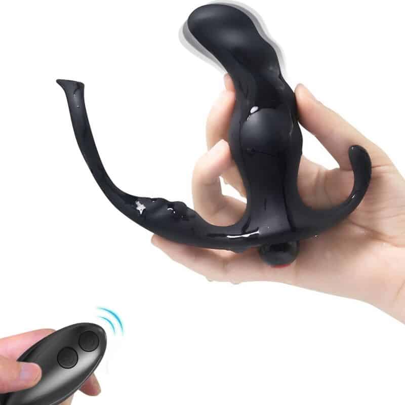 ARMONY - KNIGHT VIBRADOR ANAL PROSTATA & ANILLO CONTROL REMOTO NEGRO - piKanteo | Despierta tu lado más piKante Comprar ARMONY - KNIGHT VIBRADOR ANAL PROSTATA & ANILLO CONTROL REMOTO NEGRO al mejor precio - Envíos Discretos