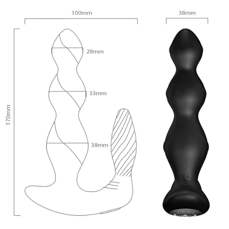 ARMONY - MANFUN VIBRADOR & ESTIMULADOR PLUG ANAL CONTROL REMOTO NEGRO - piKanteo | Despierta tu lado más piKante Comprar ARMONY - MANFUN VIBRADOR & ESTIMULADOR PLUG ANAL CONTROL REMOTO NEGRO al mejor precio - Envíos Discretos