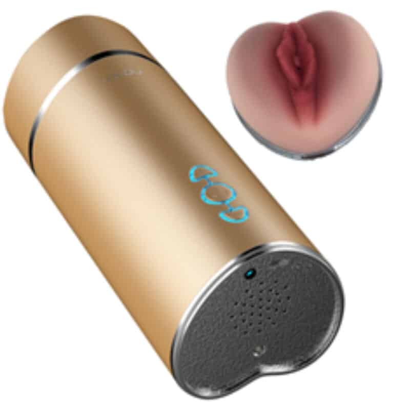 ARMONY - MASTURBADOR VIBRADOR VAGINA DORADO - piKanteo | Despierta tu lado más piKante Comprar ARMONY - MASTURBADOR VIBRADOR VAGINA DORADO al mejor precio - Envíos Discretos