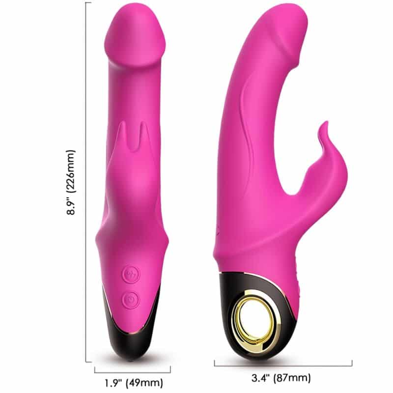 ARMONY - METEROR DILDO VIBRADOR RABBIT ROTADOR FUCSIA - piKanteo | Despierta tu lado más piKante Comprar ARMONY - METEROR DILDO VIBRADOR RABBIT ROTADOR FUCSIA al mejor precio - Envíos Discretos