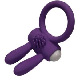 Comprar ARMONY - MR BUNNY ANILLO VIBRADOR SILICONA PURPLE al mejor precio - Envíos Discretos