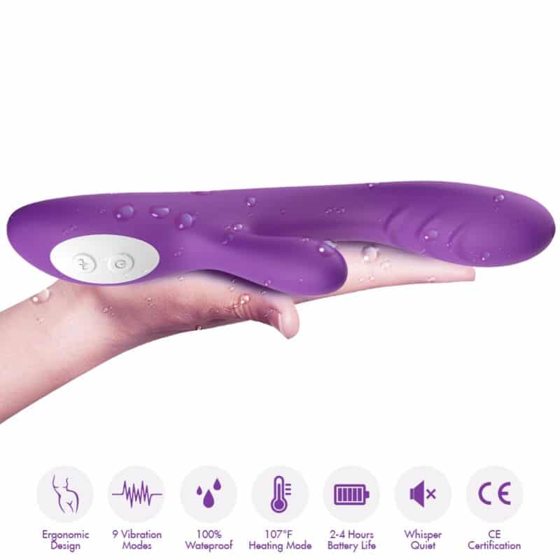 ARMONY - SPARK VIBRADOR EFECTO CALOR VIOLETA - piKanteo | Despierta tu lado más piKante Comprar ARMONY - SPARK VIBRADOR EFECTO CALOR VIOLETA al mejor precio - Envíos Discretos