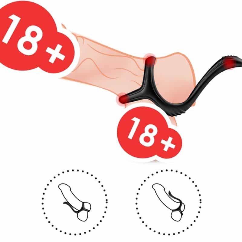 ARMONY - TREASURE ANILLO DOBLE ANAL NEGRO - piKanteo | Despierta tu lado más piKante Comprar ARMONY - TREASURE ANILLO DOBLE ANAL NEGRO al mejor precio - Envíos Discretos